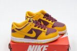 Dunk SB Low Yellow Wine Red Kids