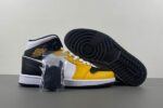 cheap Retro Air Jordan 1 Mid Yellow Toe