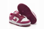 Dunk SB Low Wine Red White Kid