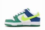 Dunk SB Low White Green Blue Kid