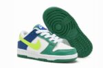 Dunk SB Low White Green Blue Kid