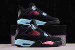 Air Jordan 4 Black Jade Pink