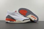 Retro Air Jordan 3 White Orange Gray Men’s