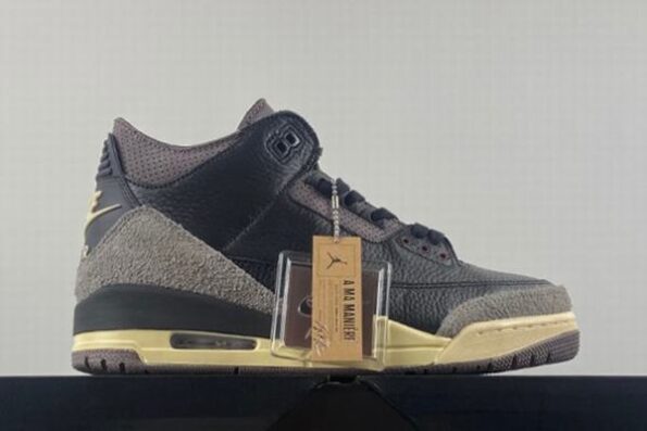 A Ma Maniere x Air Jordan 3 SP Black Men's