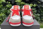 Air Jordan 4 Year of Dragon White Gray Red