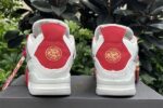 Air Jordan 4 Year of Dragon White Gray Red