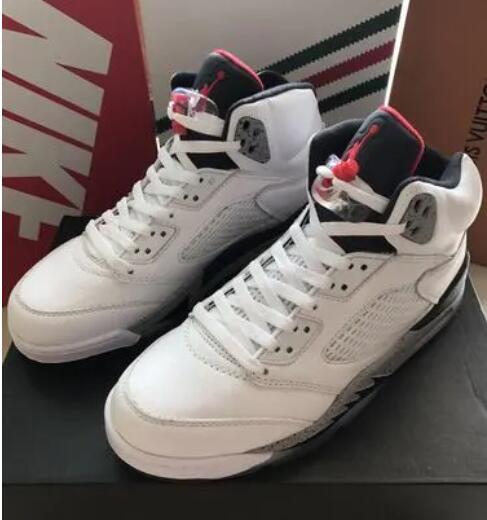 Air Jordan 5 Retro White Cement