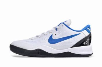 Zoom Kobe 8 Protro White Blue Black Men's