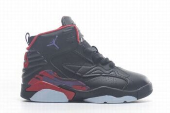 Air Jordan 6 Black Purple Red Kids