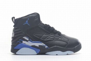 Retro Air Jordan 6 Black Blue Kids