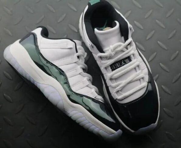 cheap Air Jordan 11 Retro Low Emerald shoes