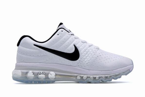 Air Max 2017 White Black Men's