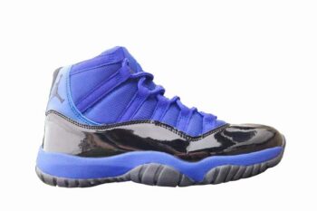 Retro Air Jordan 11 Blue Black Men's