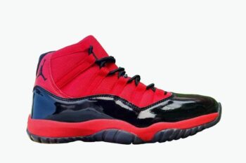 Retro Air Jordan 11 Red Black Men's
