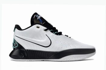 Zoom LeBron 21 White Black Low Men's