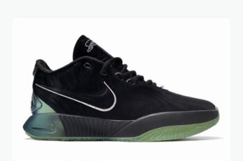 Zoom LeBron 21 Black Green Low Men's