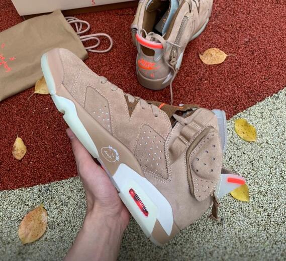 jordans for cheap Air Jordan 6 x TS British Khaki on sale