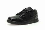 Retro Air 1 Low Blackpatent— (1)