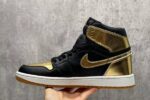 Cheap Retro Air Jordan 1 Black Gold Men’s