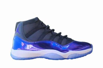 Retro Air Jordan 11 Black Purple Men's