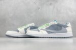 Travis Scott x Air Jordan 1 Fragment Grey White Green Men’s