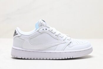 Travis Scott x Air Jordan 1 low OG SP All White Men's