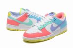 Dunk SB Low White Blue Pink Yellow Women’s