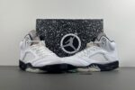 Cheap Air Jordan 5 Sail Metallic Silver White Black Men’s