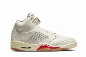 Air Jordan 5 El Grito Sail and also Dark Pony Men's