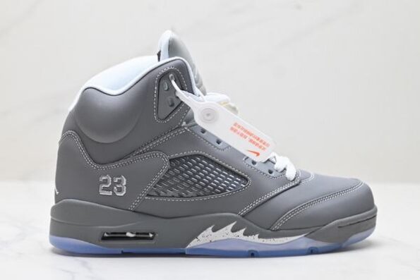 Retro Air Jordan 5 Wolf Grey Men's