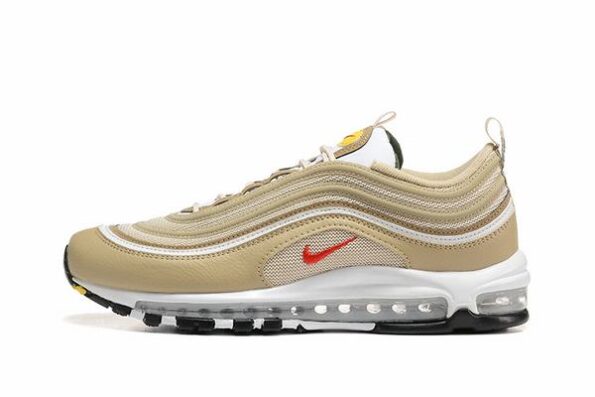 Air Max 97 White Gold Red Men's