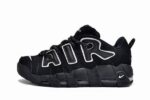 Air More Uptempo Low Black White Men’s