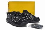 Air More Uptempo Low Black White Men’s