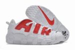 Air More Uptempo Low White Red Men’s