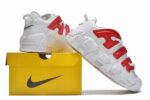 Air More Uptempo Low White Red Men’s