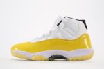 Retro Air Jordan 11 White Yellow