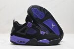 Air Jordan 4 Black Purple thunder Men’s