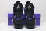 Air Jordan 4 Black Purple thunder Men’s