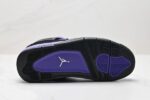 Air Jordan 4 Black Purple thunder Men’s