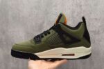 Air Jordan 4 Green Olive Black— (1)