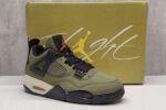 Air Jordan 4 Green Olive Black— (1)