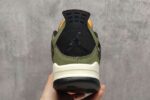 Air Jordan 4 Green Olive Black— (1)