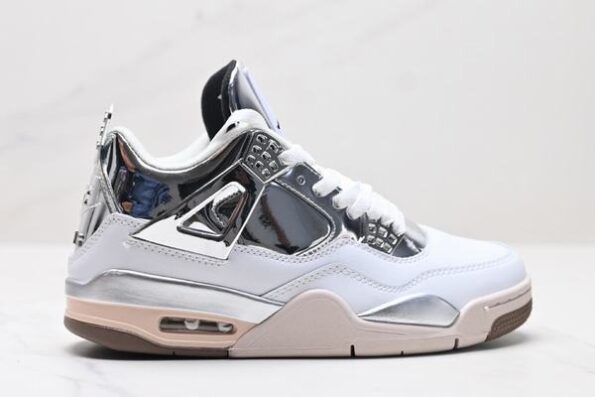 Cheap Retro Air Jordan 4 Iron Gray White Men's