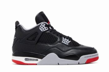 Retro Air Jordan 4 Bred Reimagined