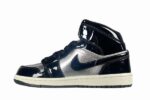 Air Jordan 1 Mid SE Black Silver Gold Women’s