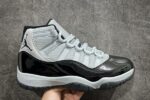 Retro Air Jordan 11 Grey Black Men's