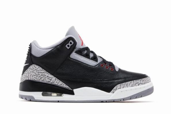 Cheap Air Jordan 3 OG Black Cement 2024 Men's