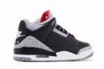 Cheap Air Jordan 3 OG Black Cement 2024 Men’s