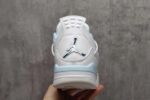 Retro Air Jordan 4 Aluminum White Blue Men’s