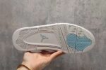 Retro Air Jordan 4 Aluminum White Blue Men’s